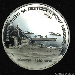 200000 zlotych 1992 Flotte polonaise sur le front