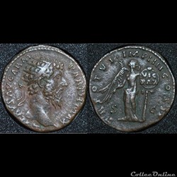 Dupondius TR POT VI - IMP IIII COS II