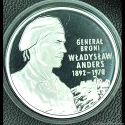 10 zlotych 2002 Général Anders