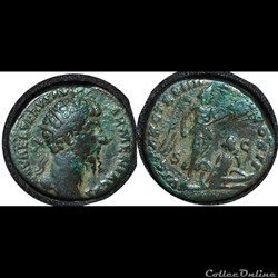 Dupondius VICT AVG TR P IIII IMP II COS II S-C
