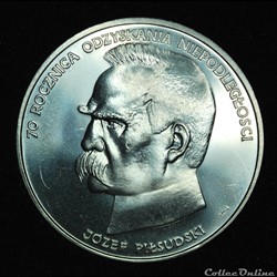 50000 zlotych 1988 Pilsudski