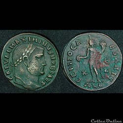 Follis Maximin II Daia Genio Caesaris