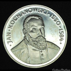 100 zlotych 1980 Jan Kochanowski