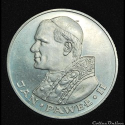 1000 zlotych 1983 Jean Paul II