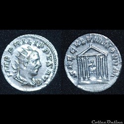 Antoninien Philippe 1er l'Arabe SAECVLVM NOVVM