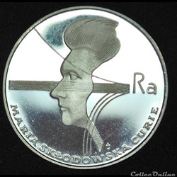100 zlotych 1974 Marie Curie