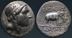 Antiochos III | 212 BCE | Diadem/Elephant