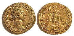Domitian | 95-96 CE | Radiate/Virtus