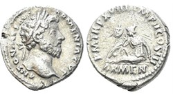 Marcus Aurelius | 164 CE | Laureate/Armenia Mourning