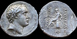 Seleukos IV Philipator | 187-175 BCE | Laureate/Apollo