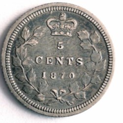 Victoria | 1870 | 5 Cents