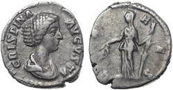 Crispina | 178-182 CE | Draped bust/Ceres