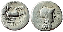 L. Manlius, L. Cornelius Sulla | 82 BCE | Roma/Sulla's Triumph