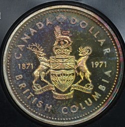 British Columbia Centennial | 1971 | Elizabeth II