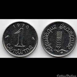 1 centime 1970 Epi