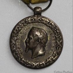MEDAILLE DE CHINE 1860