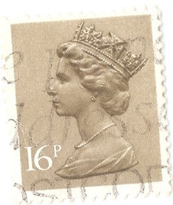 Royaume-Uni 01076 reine Elisabeth II 16p de 1983