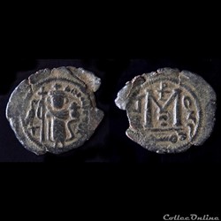 Califat MU' AWIYA, l'Empereur Debout 660-680 AD. Dimashq - Walker 12