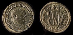 LICINIUS Ier (308-324) Nummus ou Follis - HERACLEA - RIC 52