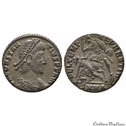 Constance II (Maiorina / Centenonialis). Heraclea. FEL TEMP reparatio RIC 90