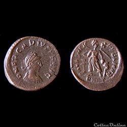 ARCADIUS (383 - 408 AD) Nummus Nicomédie - RIC. 45 c5