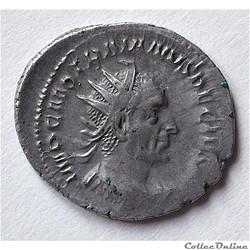 TRAJAN DECE - TRAIANVS DECIVS - GENIVS EXERC ILLVRICIANI . Rome . RIC 39 & 16 c