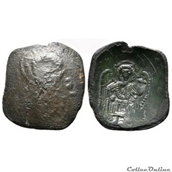 EMPIRE LATIN DE CONSTANTINOPLE Aspron trachy (1204-1261 A.D) Sear 2036