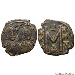 NICÉPHORE Ier "Le Logothète" et STAURACIUS (802 - 811) Follis Constantinople Sear 1607