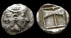 Troade - Tenedos (BC 480-450) Obole