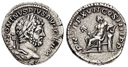 Caracalla - Denier Apollon à la Lyre - RIC.238 A