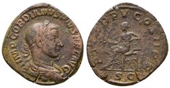 GORDIEN III - Sesterce année 241 ap. JC - RIC.306 a