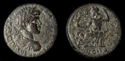 Caracalla (186-217AD) Bronze, Gabala, Séleucide et Piérie