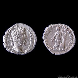 COMMODE (166-192) Rome -  Denier RIC.218