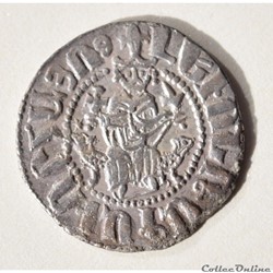 (LEVON I) LÉON Ier roi d'Arménie Tram d'argent (1198 - 1219) Cilicie