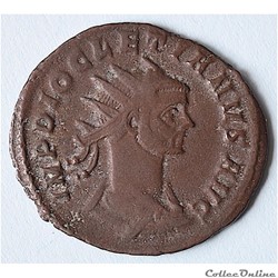 Dioclétien (284-305). Antoninien. Rome, 1ère officine, 285-286. RIC 162