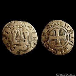 Philippe IV le bel, denier à l' "O rond" (1290 - 1295)