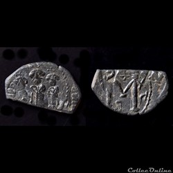 Pseudo byzantine aux 3 empereurs (638-643) Imitations Syrienne
