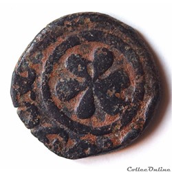 Fals Mamelouk d'Egypte d'Al-Nasir Muhammad (1310-1341 A.D) à la "Rosette"