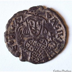 Théophile (829-842), Follis, Atelier Provincial - Sear 1685 RARE !