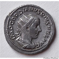 Gordien III - Antoninien (242-243, Rome) - Gordien . RIC 93