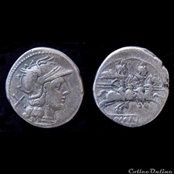 DENIER ANONYMES ( 210 -190 avant J.-C.)