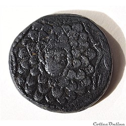 "Pontos Amisos" Royaume de Pont (120-63 av. JC) Bronze "drachme Aegis"