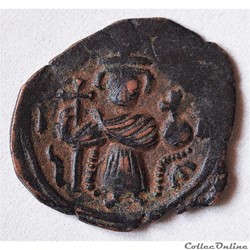 Pseudo byzantine "AITOI" type - Constant II debout, type dérivé et variante (658-c 665)
