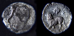 CHYPRE. Kition. Melekiathon (Circa 392 / 362 BC) Obole
