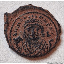 Maurice Tibère (582-602). Décanoummion. Théoupolis (Antioche), 594-595