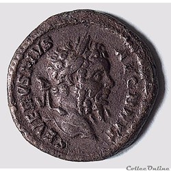 Septime Sévère (193 - 211 AD) - Denier (211, Rome) - La Santé