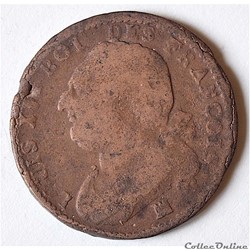 LOUIS XVI (1774 - 1791) 12 deniers type FRANCOIS 1792 . Marseille