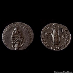 ANTIOCHE - Demi-follis ou demi-nummus (310-311) - atelier : Coelé Syrie, Antioche
