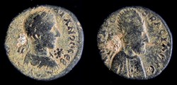 Gordien III et Abgar X d'Edesse, Mésopotamie - 239 -242 après JC.