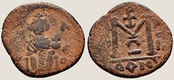 Arabo-Byzantine Damascius - Walker 1956, 4 - 640 / 660 A.D